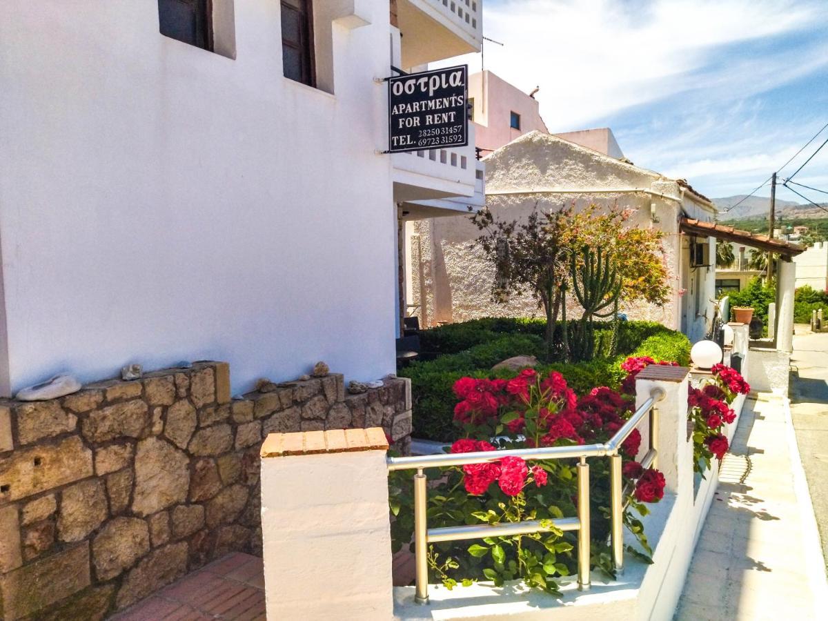 Ostria Apartments Kalives Kalyves Exterior foto